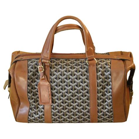 goyard duffle bag mens|goyard boston 45 bag price.